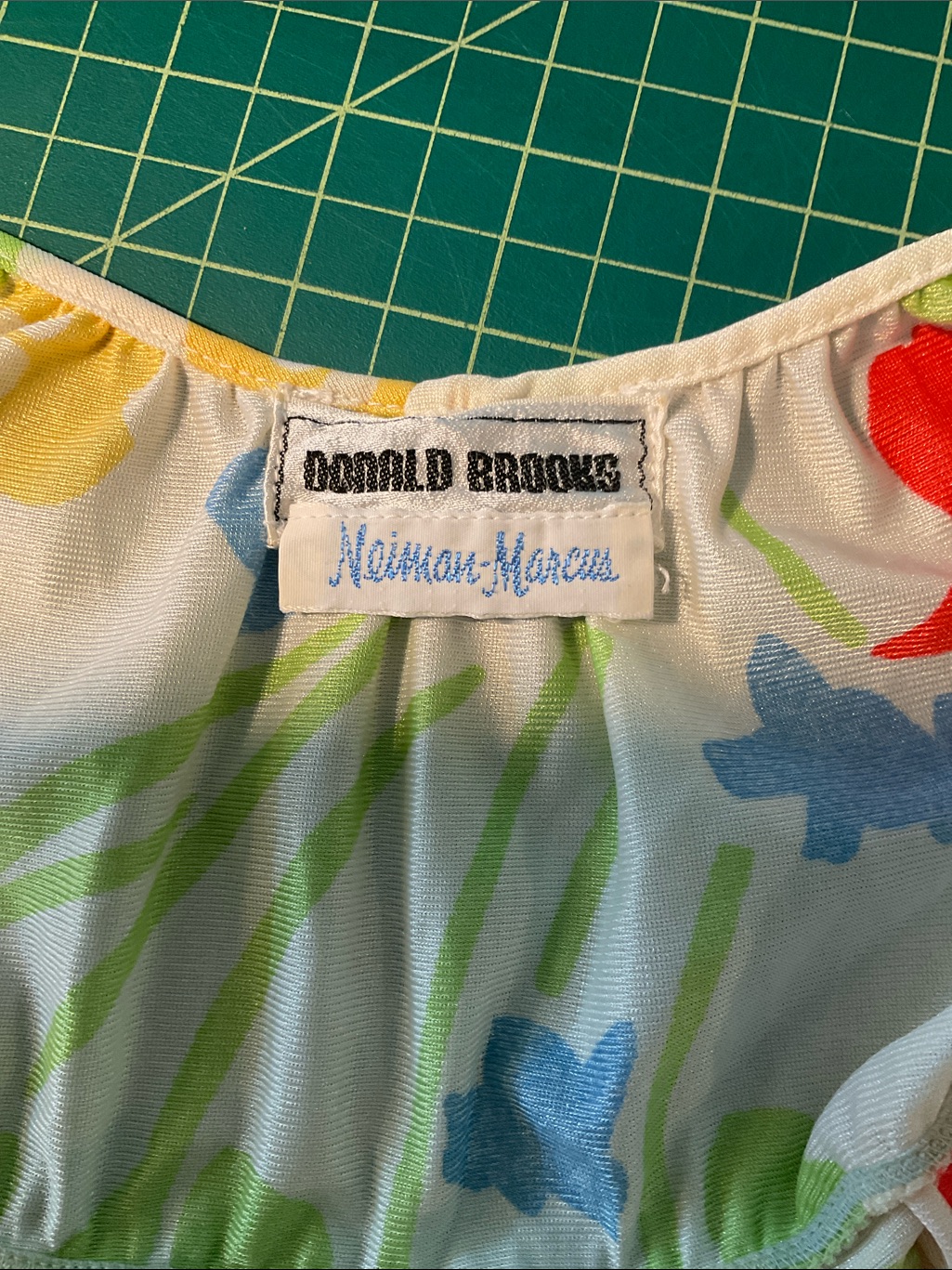 Vintage Late 70s/Early 80s Donald Brooks Slip Dress Neiman Marcus — image 6 of 8